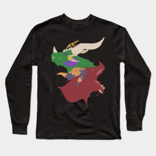 Dragon Sisters Long Sleeve T-Shirt